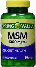 Spring Valley - MSM 1000 mg 90 Capsules